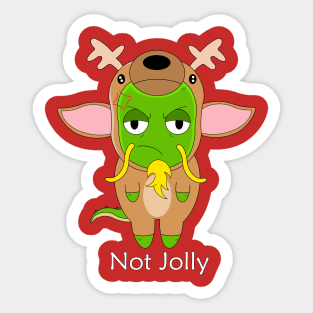 Not Jolly Sticker